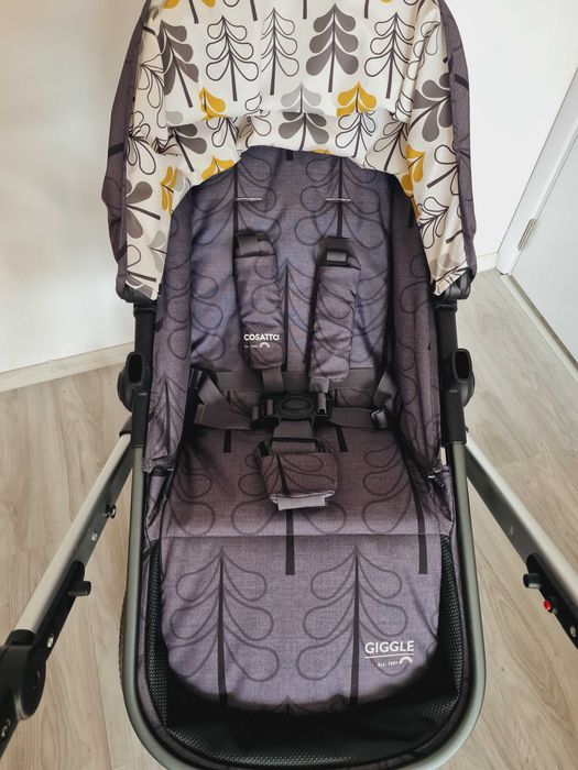 Cosatto Бебешка количка 3в1 Giggle Trail Fika forest с ISOFIX