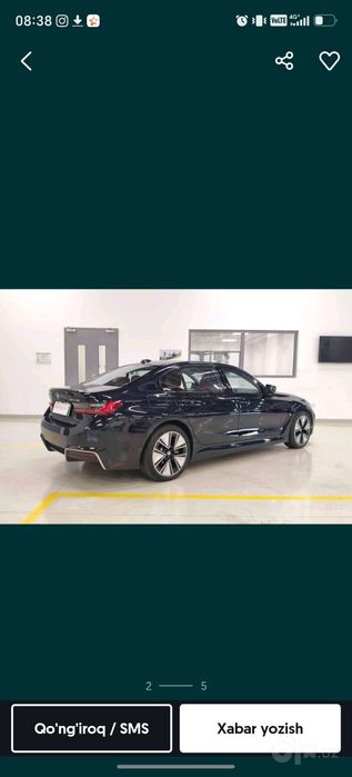 2026 BMW i3 40L M Sport
CLTC 625km
yili 2026.2 oy. 
3900km yurgan
okt