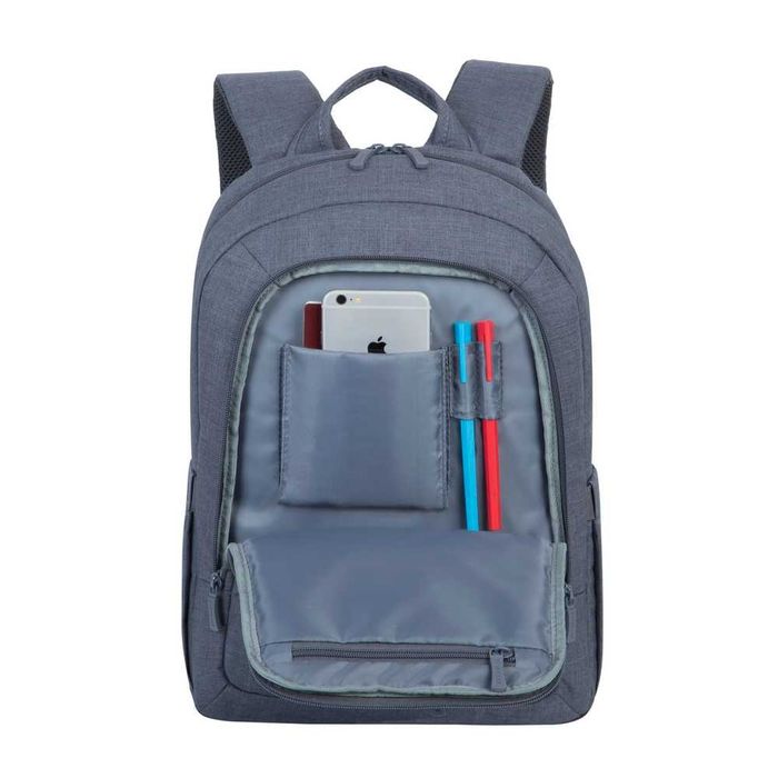 ^ Рассрочка на сумку RIVACASE 7560 Laptop Canvas Backpack 15.6" grey