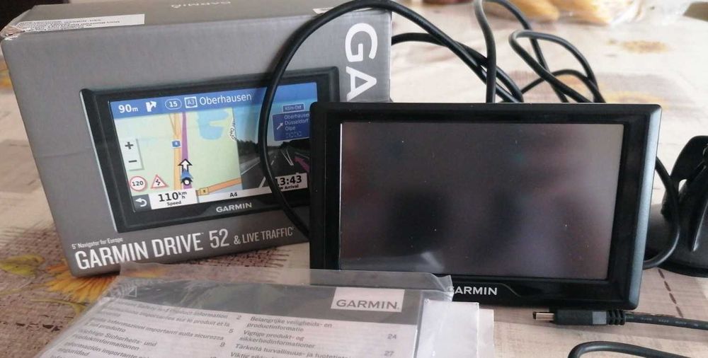 Garmin Drive 52 GPS Навигация за Европа + Live Traffic
