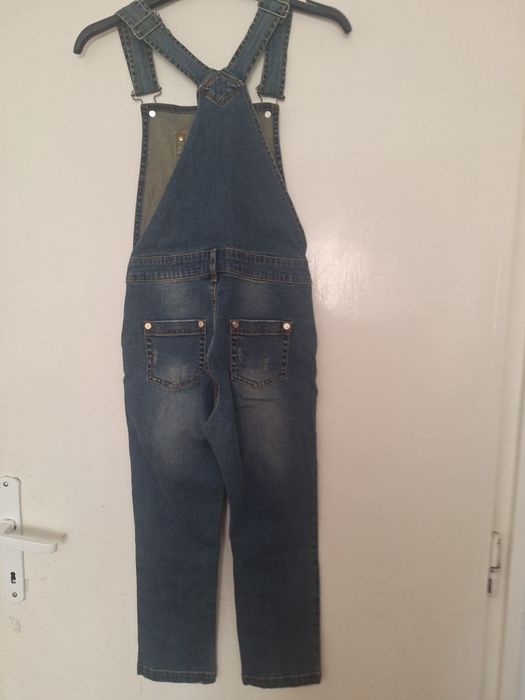 Дънков гащеризон  TWINSET за момиче  116-122, 6-7г