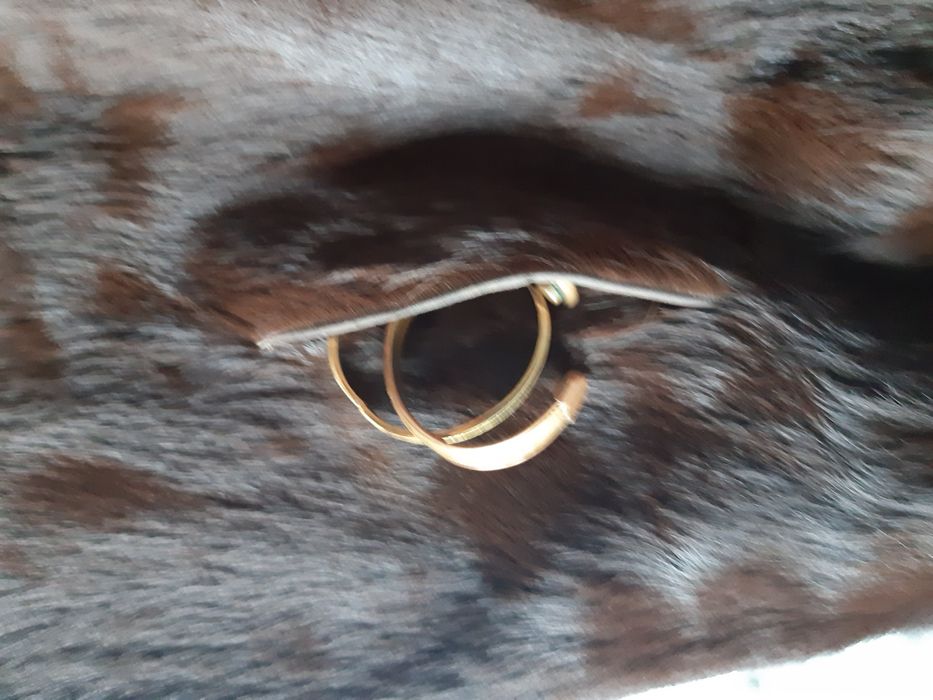 Haina din blana de vitel L-XL