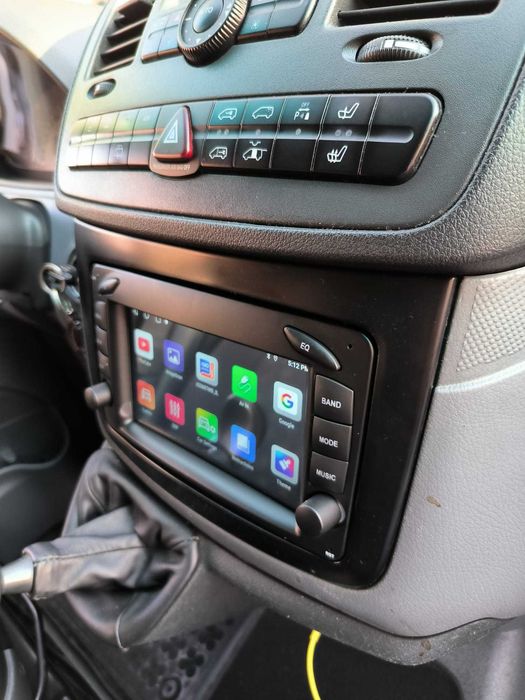 Navigatie Android CARPLAY Mercedes C class Vito
