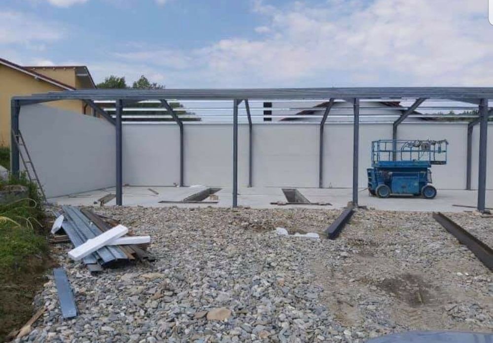 Vand hala metalică 15x32h5m