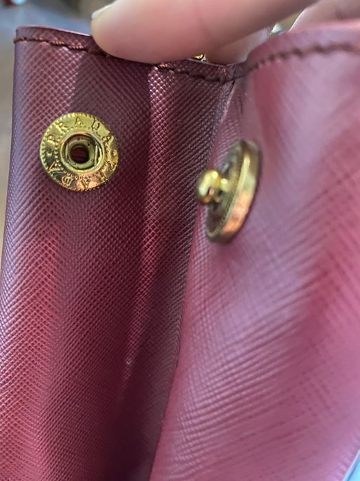 Geanta Prada Galleria leather handbag