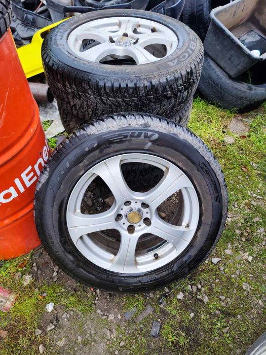 Алуминиеви джанти със зимни гуми 225/65/17 5x110