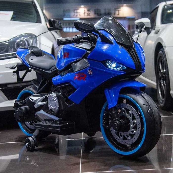 Детски Акумулаторен Мотор B919, 90W, 12V/12Ah, LED система в колелото