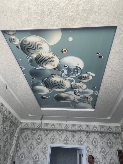 Натежной потолок 15 лет гарантия