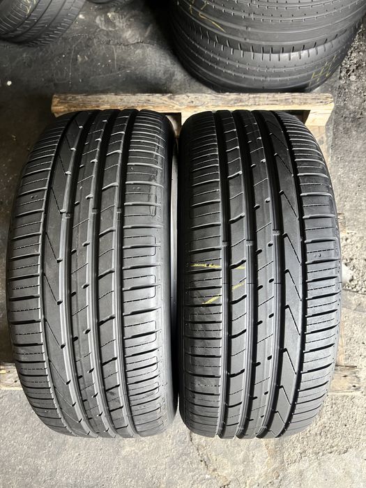 2 anvelope vara ca NOI 235/55/17 , Hankook , DOT 2021 , 6.8 mm
