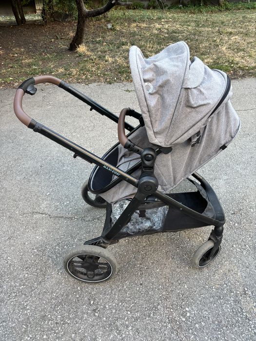 Maxi-Cosi Zelia S 3в1 + ISOFIX база – сива