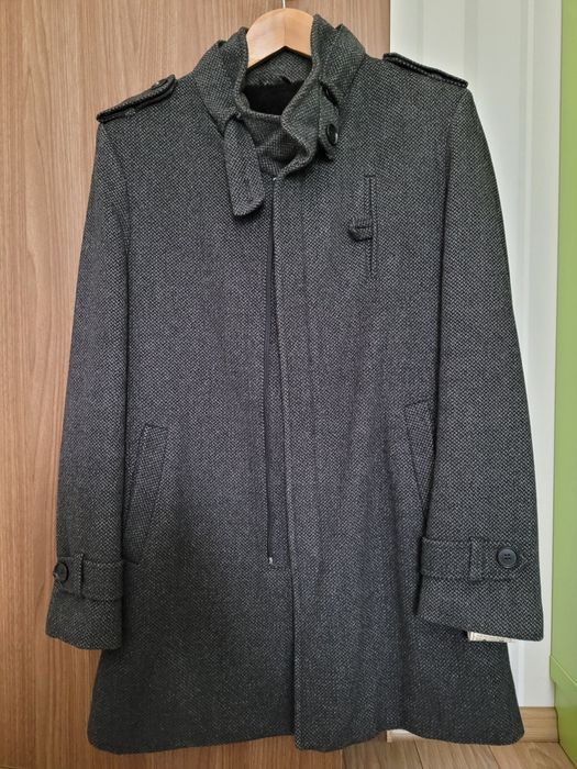 Palton iarna barbati, 70% lana, marimea M/48