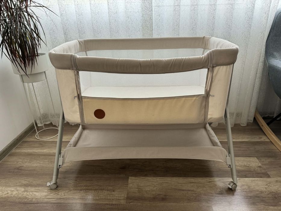 Бебешка кошара Lionelo Leonie 3в1,люлееща се