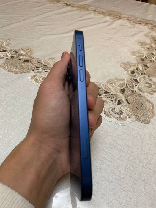 Iphone 12 blue xotira 64 yomkisi 80 radnoy karobka dakument bor