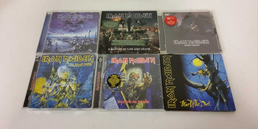 Colectie 18 cd-uri + 1 dvd IRON MAIDEN
