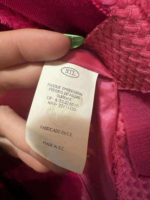 Sacou roz fabricat in Spania marime 42