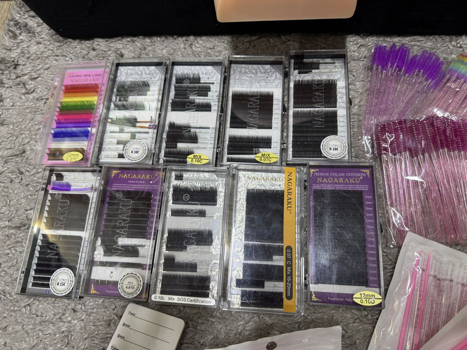 набор для наращивания ресниц