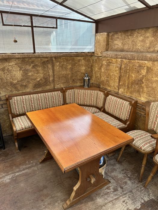 Комплект от масивно дърво