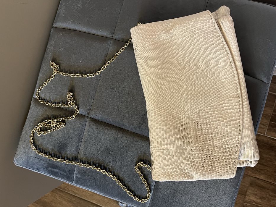 Geanta Benvenuti auriu crem