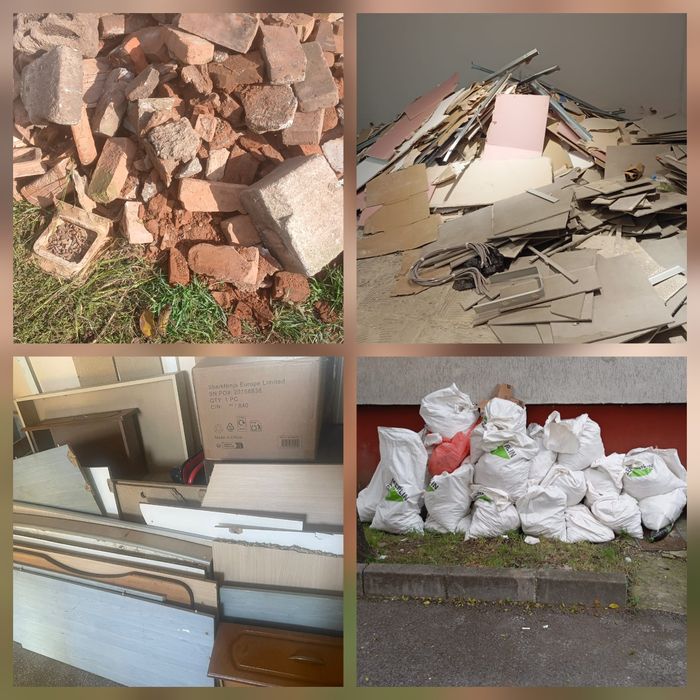 Ridicăm moloz defrișări Ridic orice tip de deseuri din gospodarii