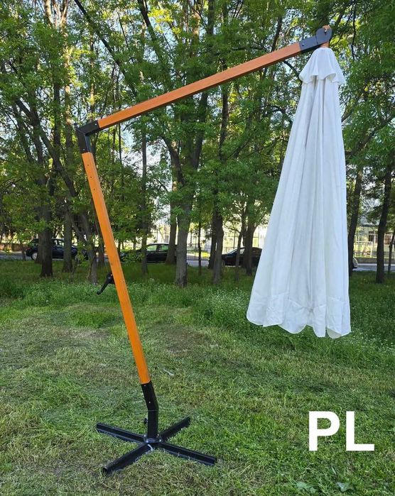 Градински чадър с метална стойка 3Х3М