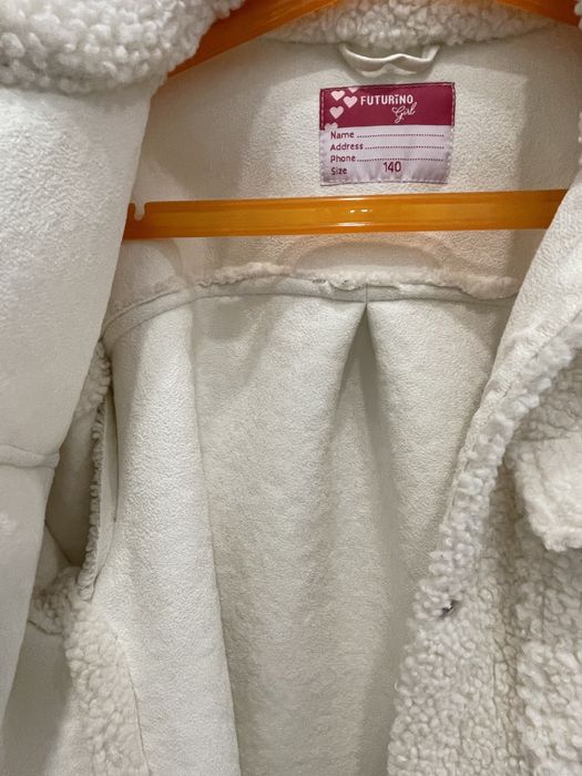 Куртка Тедди для девочки 140размер