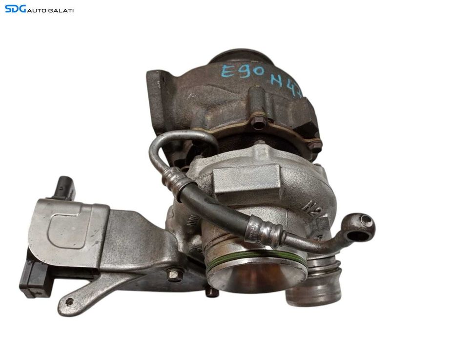 Turbo Turbina Turbosuflanta BMW Seria 5 E60 E61 320 2.0 D N47 N47D20A N47D20C 120KW 130KW 163CP 177CP 2007 - 2010 Cod 8506893 724779 K006T50172 [M6885]