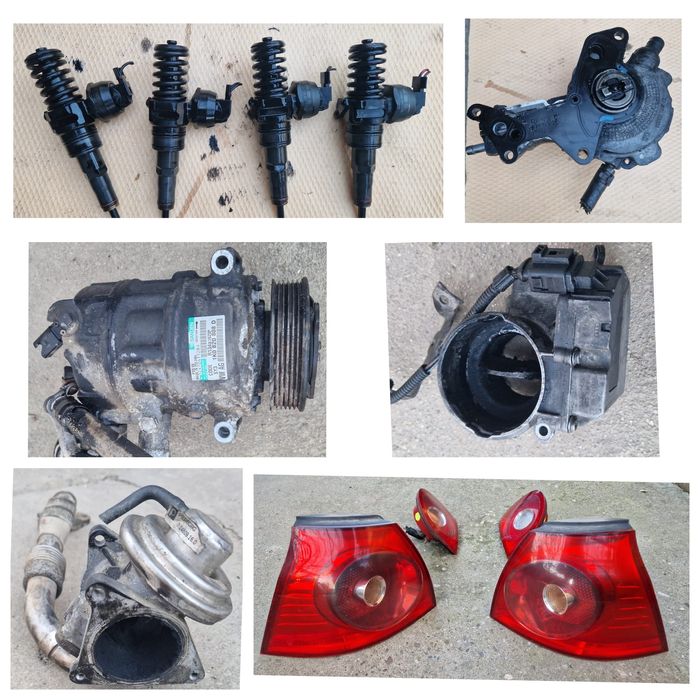 Vand injectoare,egr,pompa,compresor,clapeta stop-uri Golf 5 1.9tdi BKC