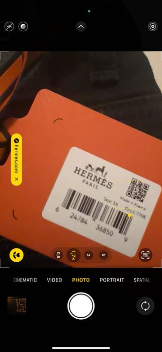 Hermes-Автентични чисто нови мъжки дънки 36/ХЛ размер