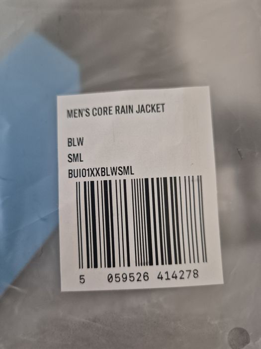Rapha Core Rain Jacket S – Geacă impermeabilă ciclism, neagră, nouă