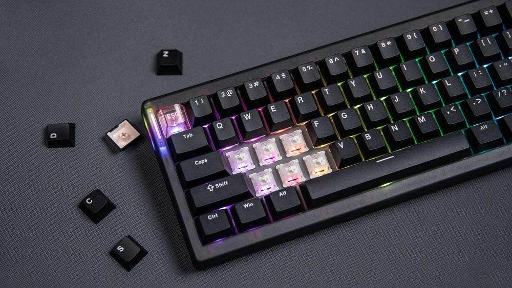 Tastatură mecanică CIDOO QK61 RGB 60%