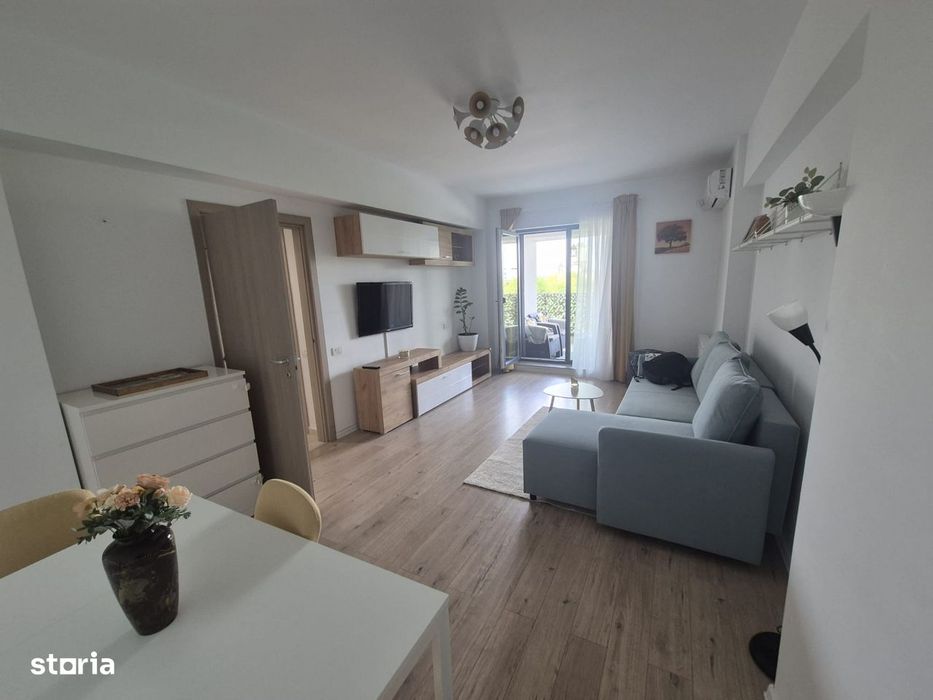 apartament 2 camere de inchiriat cu PARCARE, aer conditionat, centrala