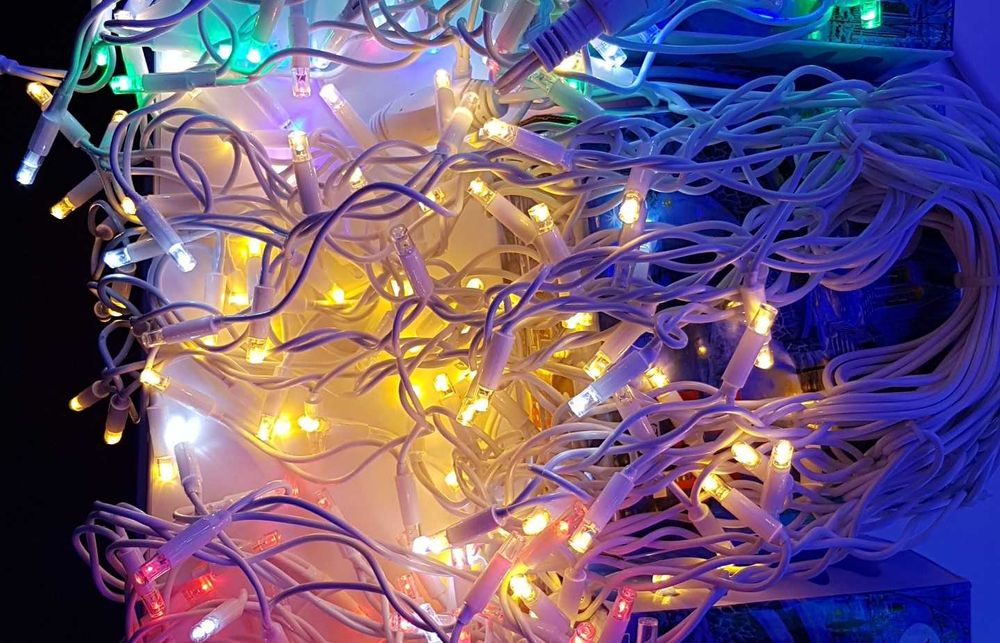 Instalatie turturi flash profi fir foarte gros profi leduri mari