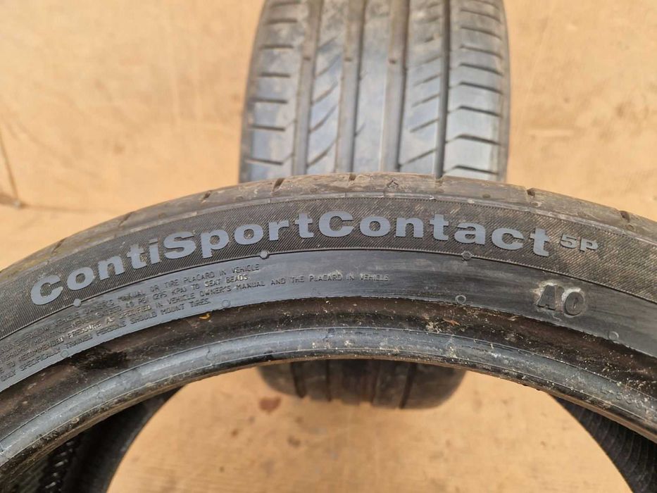 2 Continental R19 255/35 Летни гуми  DOT4423