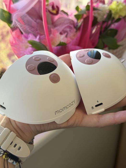 Momcozy M5 двойна електрическа помпа за кърма