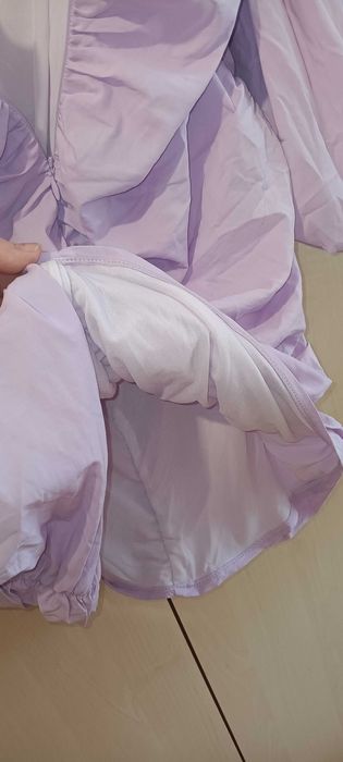 Светло лилава рокля
