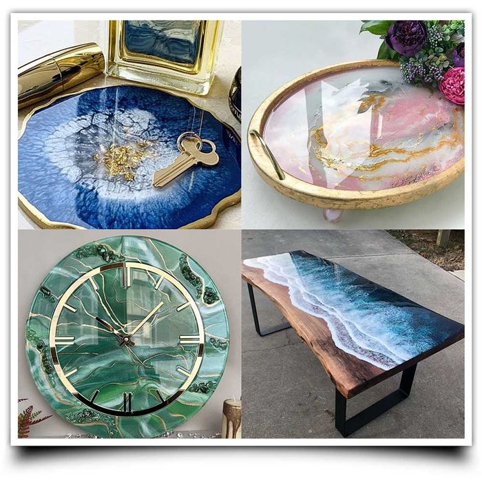 Эпоксидная смола с отвердителем 1 кг