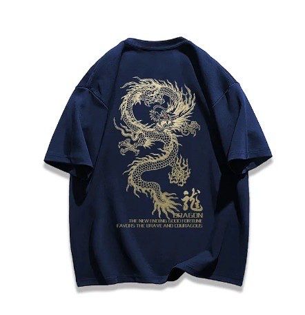 Футболка с принтом «Фуцанлун»