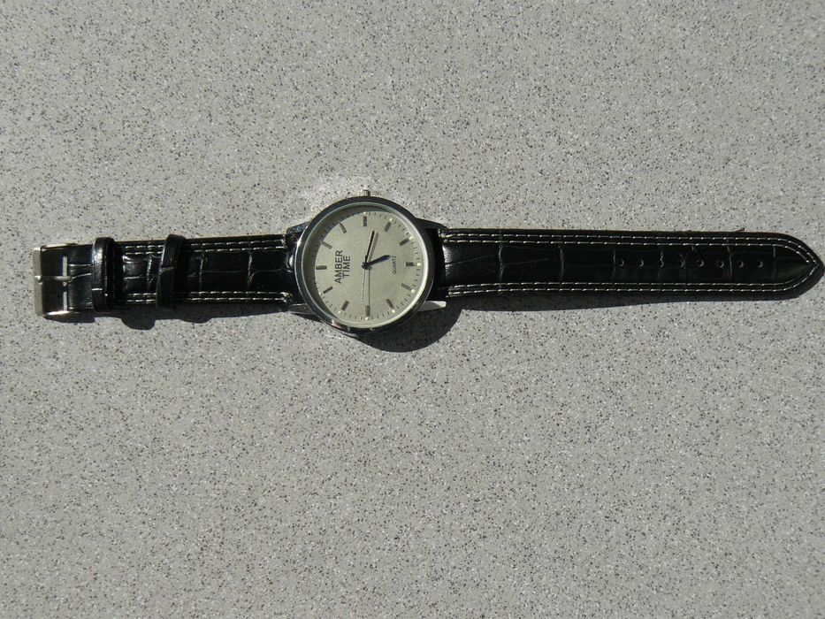 Ceas Barbati AMBER TIME Noi 8 Modele Mecanism Quartz Curea Piele Eco