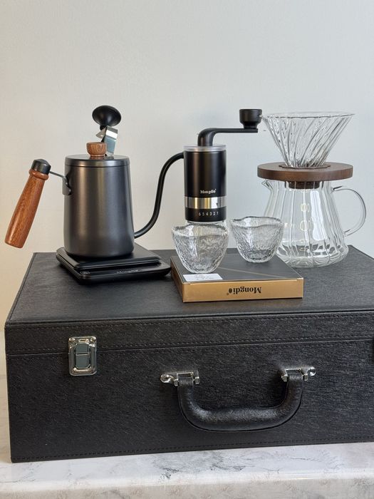 Кофемолка ручная, кофейный набор в подарок