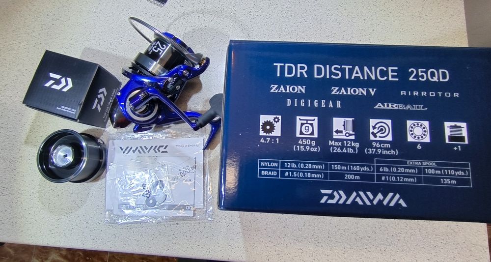Daiwa 23 tdr distance 25 qd