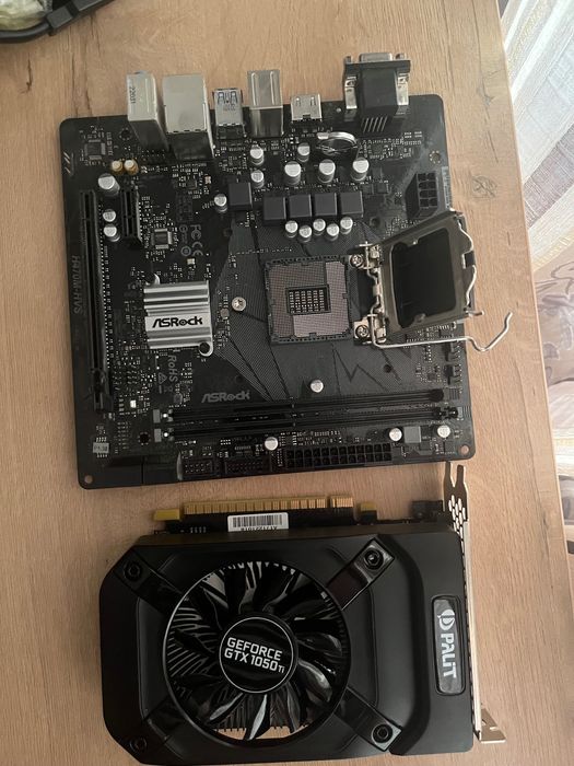 1050ti ASRock H470M-HVS