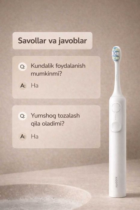 Xiaomi Oscillation Electric Toothbrush электрическая зубная щётка