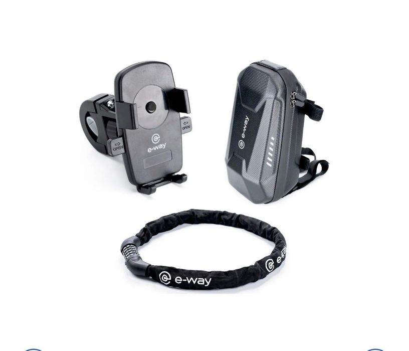 Trotinetă electrică E-Way E-6075FR + accesorii originale
