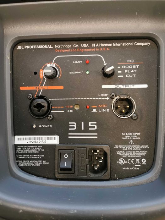 Активни тонколони *JBL EON 315 - 3 бр.*