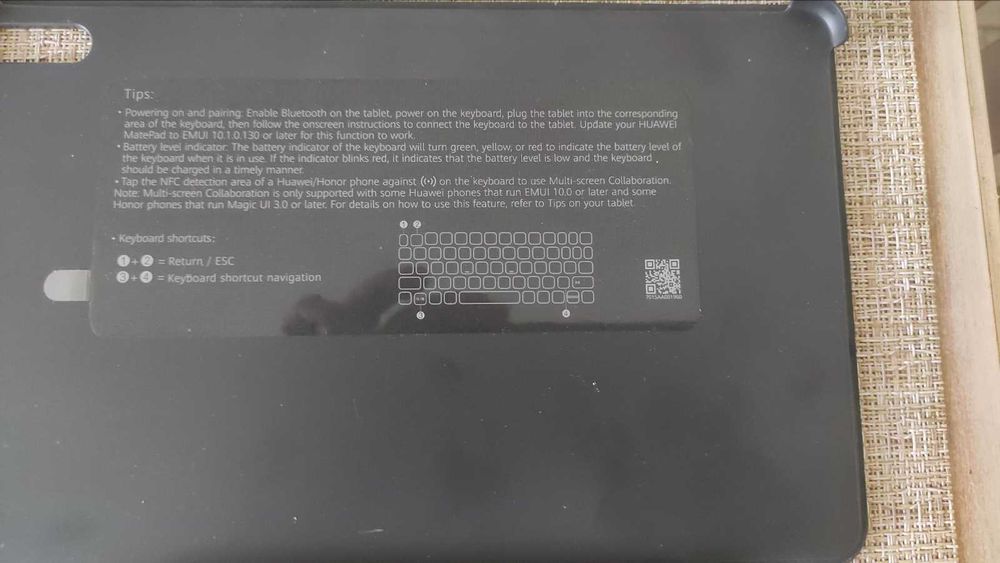 Huawei MatePad 10.4 (2022) BAH4-L09 4g WIfi НЕ ЗАРЕЖДА,като нов