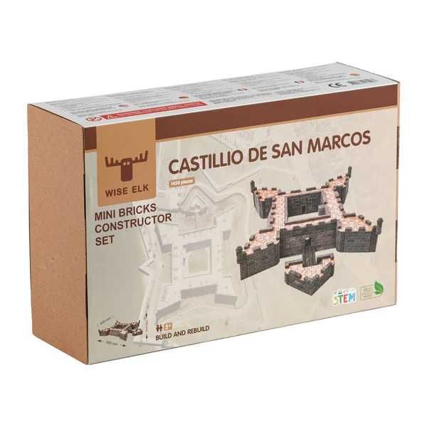 Set caramizi Wise Elk - Castelul San Marcos, 1450 piese, sigilat