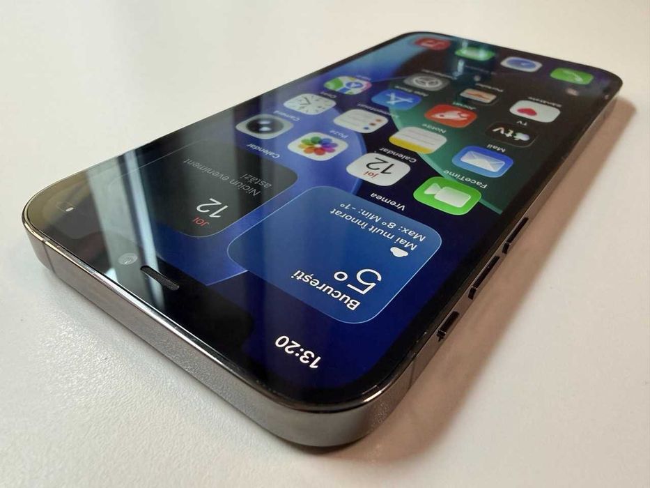  Apple / iPhone 12 Pro 128 Gb / Graphite / 100% Acumulator