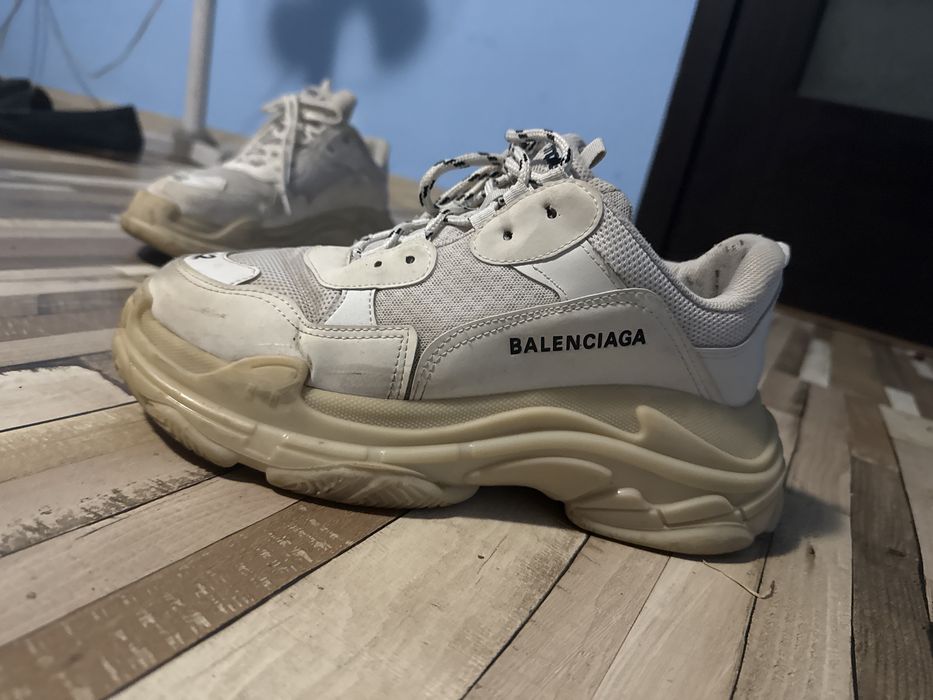 balenciaga sneakers triple s white marime 42