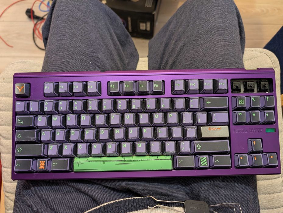 Vand tastatura mecanica aluminiu Endless 80 VIA wired