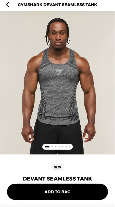 Gymshark Vând maieu devant ca nou